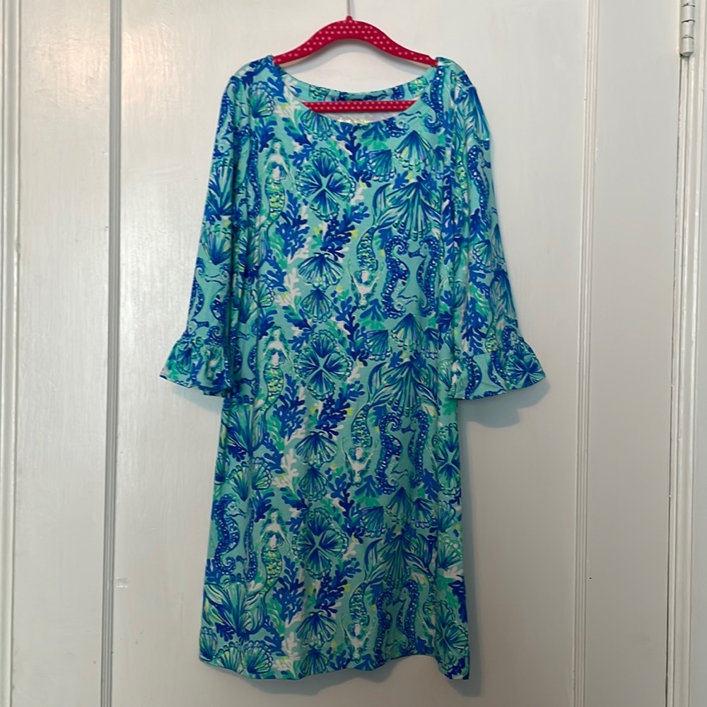 Girls knit Lilly Pulitzer dress, L (8-10)